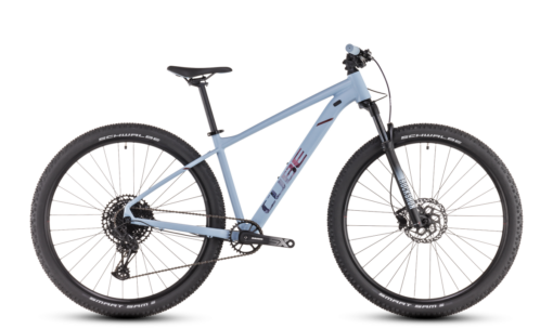 Cube Attention SLX pigeonblue´n´rubyred S