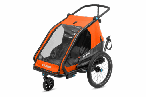 CUBE Kinder Fahrradanhänger Double CMPT X