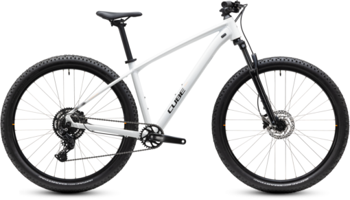 Cube Aim ONE metallicwhite´n´black XS