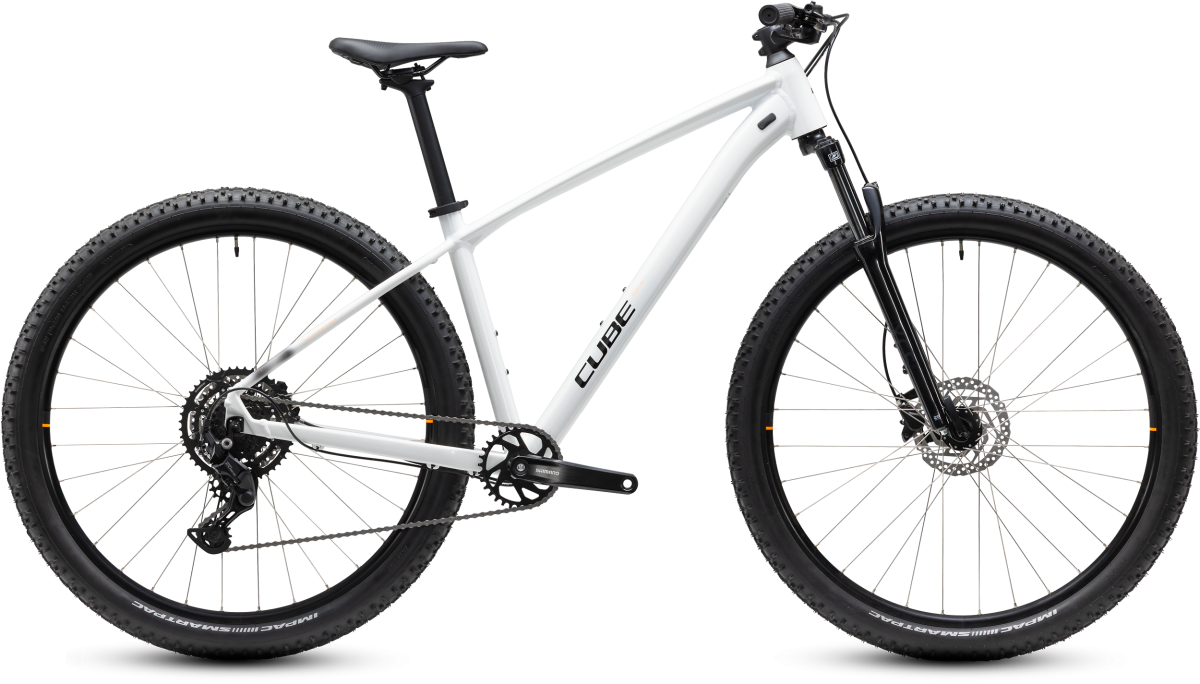 Cube Aim ONE metallicwhite´n´black XS