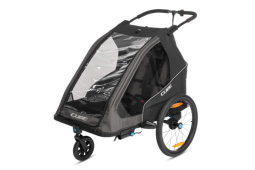CUBE Kinder Fahrradanhänger Double PURE